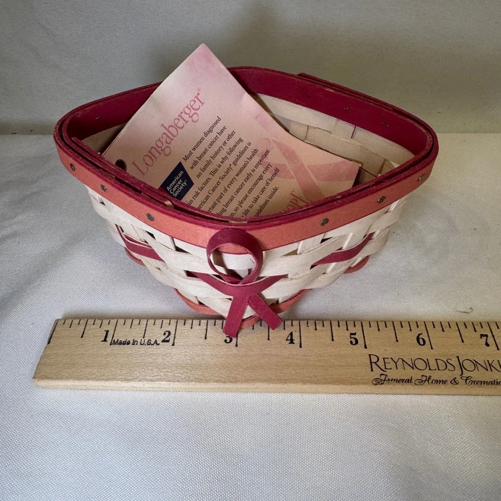 Longaberger handwoven decorative